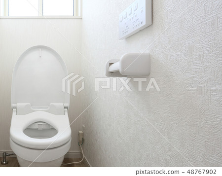 新建的住宅廁所形象 新建的住宅廁所形象 48767902