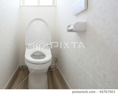 新建的住宅廁所形象 新建的住宅廁所形象 48767903