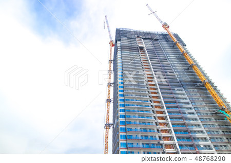 公寓/建築施工現場 48768290