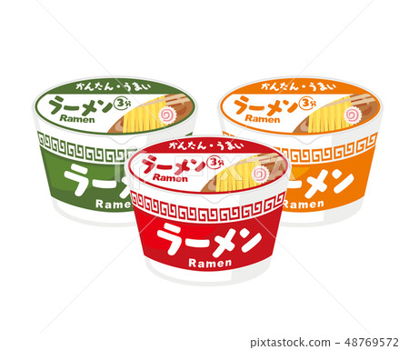 杯拉麵拉麵杯子麵條例證 48769572