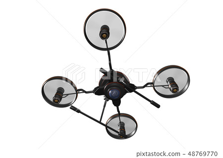 Drone (with camera · transparent material) Drone (with camera · transparent material) 48769770