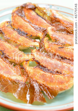 Delicious pan-fried dumplings Delicious pan-fried dumplings 48770548