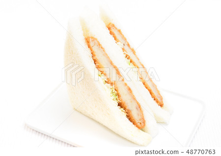 Delicious croquette bread 48770763