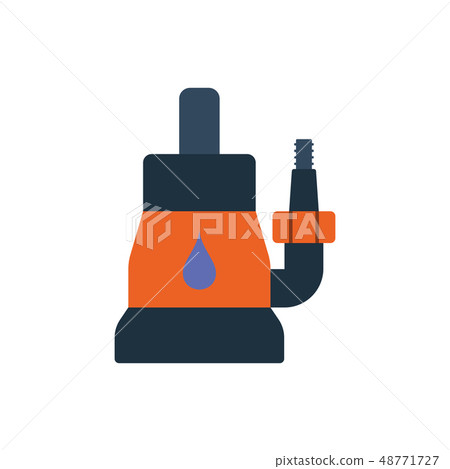 Submersible water pump icon Submersible water pump icon 48771727