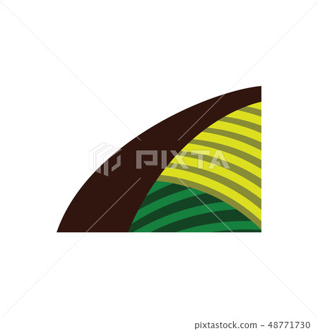Agriculture field icon Agriculture field icon 48771730
