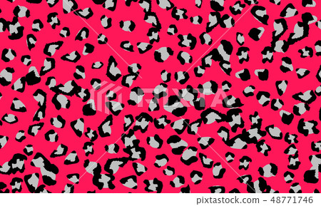Leopard print design. Animal skin pattern. Leopard print design. Animal skin pattern. 48771746