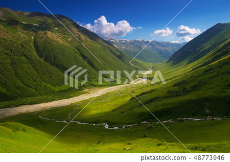 Mountain river 48773946