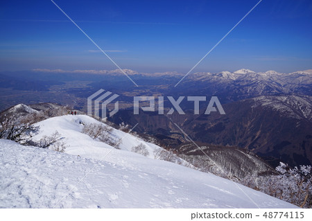 Mt. Daichi from Mt. Arashima and Ono City Mt. Daichi from Mt. Arashima and Ono City 48774115