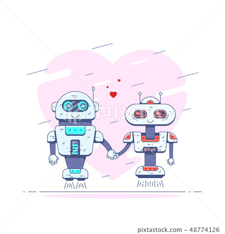 Robots in love Robots in love 48774126
