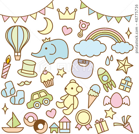 Baby motif _ simple 48775716