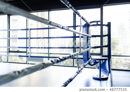 Corner of the boxing ring Corner of the boxing ring 48777535