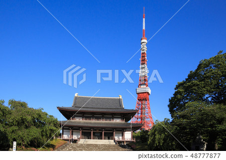 Tokyo Tower and Zojoji 48777877