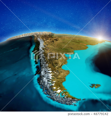 Patagonia space background 48779142
