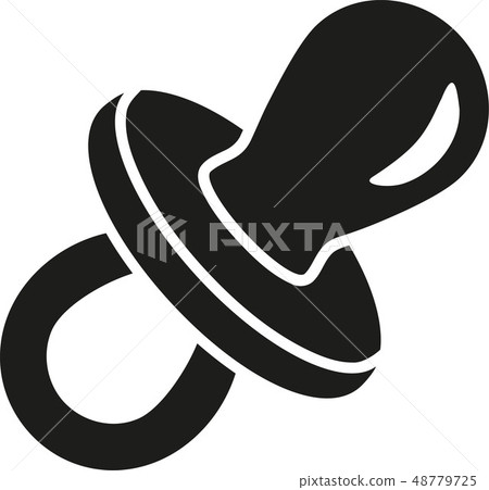 Pacifier symbol - Stock Illustration [48779725] - PIXTA