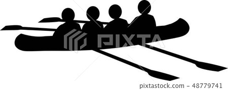 Coxed four Rowing 48779741