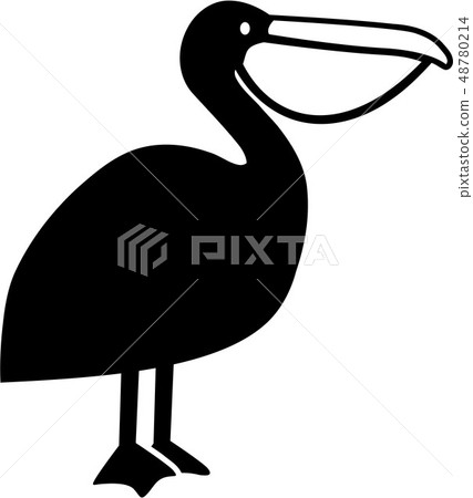 Pelican icon 48780214