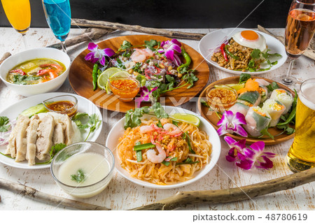 Thai food typical Thai cuisine 48780619
