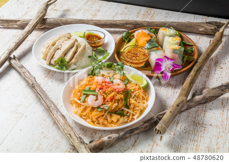 Thai food typical Thai cuisine Thai food typical Thai cuisine 48780620