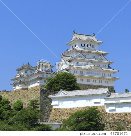 Himeji Castle southwest side Himeji Castle southwest side 48781671