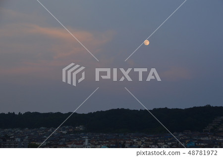 Evening view of Hachioji Evening view of Hachioji 48781972
