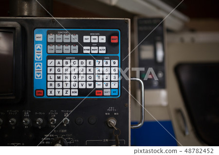 NC lathe control panel 48782452