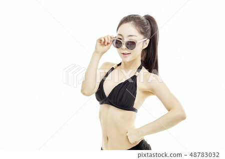 Sunglasses, bikini, bathing suit, vacation, summer, vacation, resort, travel 48783032