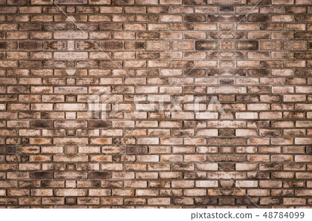 Background of brick wall with old texture pattern. Background of brick wall with old texture pattern. 48784099