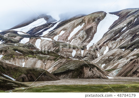 Landscape of Landmannalaugar Iceland Highland 48784179