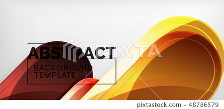 Techno lines, hi-tech futuristic abstract background template with arrow shapes Techno lines, hi-tech futuristic abstract background template with arrow shapes 48786579