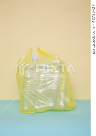 Recycling concept, Garbage for recycling with recycling symbol. Environmental protection concept photo. 069 Recycling concept, Garbage for recycling with recycling symbol. Environmental protection concept photo. 069 48789427