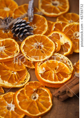 Collections of fresh Tangerines. tangerine slices, juice with leaves. Fruit composition. 059 48789732