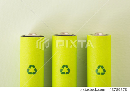 Recycling concept, Garbage for recycling with recycling symbol. Environmental protection concept photo. 110 48789878