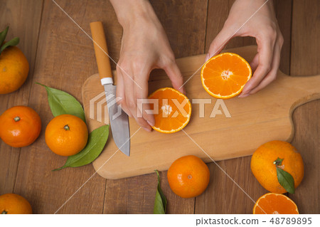 Collections of fresh Tangerines. tangerine slices, juice with leaves. Fruit composition. 034 48789895