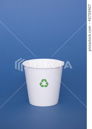 Recycling concept, Garbage for recycling with recycling symbol. Environmental protection concept photo. 116 48789907