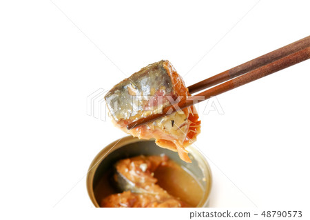Boiled cans with miso 48790573