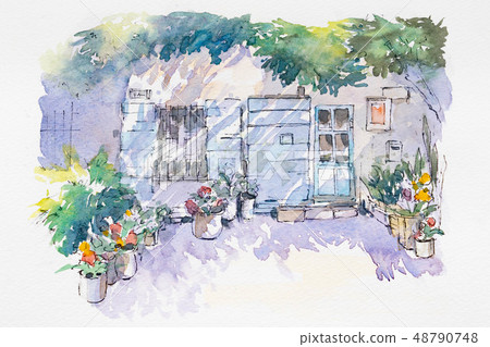 European garden Garden 48790748