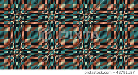 Popular fashion print design for fabric or other products in 2019. Scottish cell fabric. Tartan 48791187