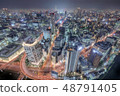 Osaka city, night view / Osaka 48791405