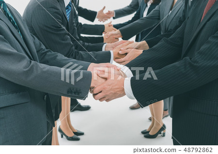 Handshake, handshake, handshaking 48792862