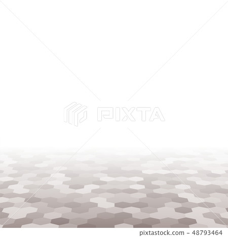 Grey random a hexagon mosaic, tiles background. Grey random a hexagon mosaic, tiles background. 48793464