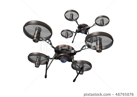 無人機透明材料（帶攝像頭：編隊飛行） 48793876