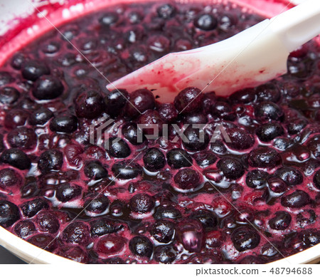 Blueberry jam 48794688