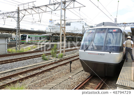 Odakyu Hakone Yumoto Station Romance Car 48794729