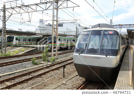 Odakyu Hakone Yumoto Station Romance Car 48794731