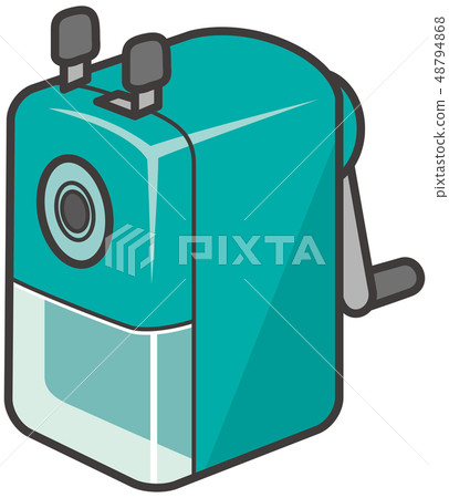 Illustration of pencil sharpener 48794868