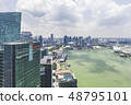 Marina Bay aerial building architecture Singapore 48795101