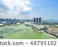 Marina Bay aerial building architecture Singapore 48795102