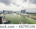 Marina Bay aerial building architecture Singapore 48795106