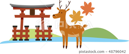 Itsukushima Shinto shrine 48796042