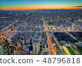 Evening view from Abeno Harukas / Osaka 48796818